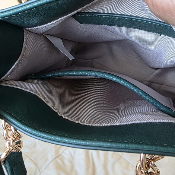 LC Lauren Conrad Green Crossbody Bag NEW - Picture 6 of 7